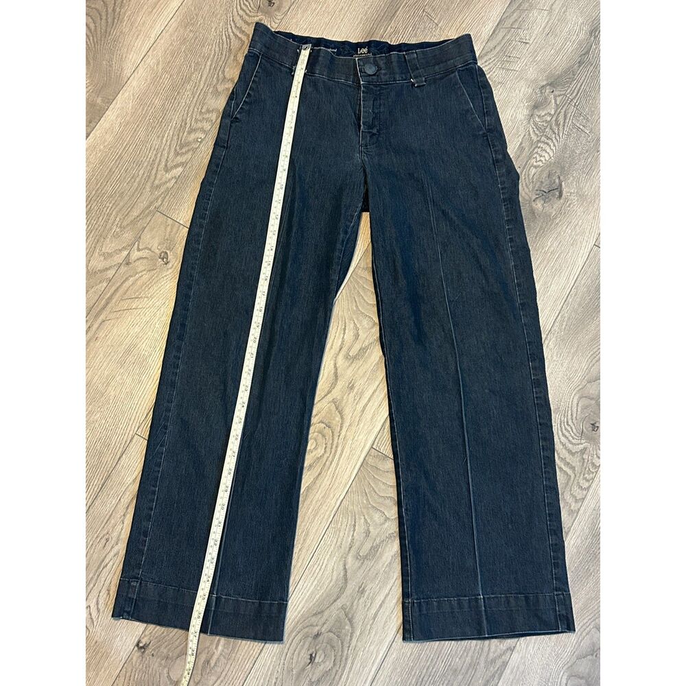 Lee Platinum Label No-Gap Waistband Wide-Leg Trouser Jeans - Picture 2 of 6